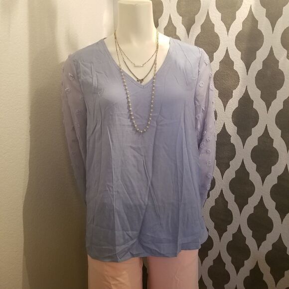 Kara and Kate Swiss Dot Blouse - Picture 7 of 9